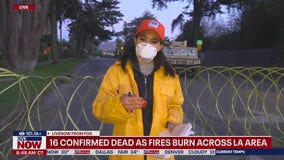 LIVE REPORT: CA wildfires burn