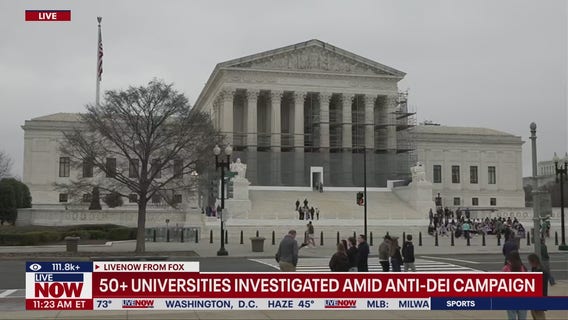 Trump's anti-DEI crusade targets more than 50 universities: See the full list