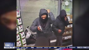 Armed robbery in Bellevue, WA gas station