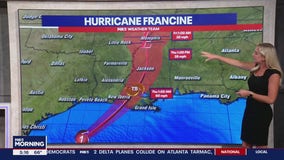 Will Hurricane Francine impact DC this week?