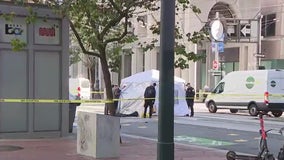 Police look for suspect in deadly stabbing near Embarcadero BART station