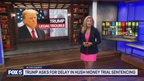 Trump asks judge to delay his hush money sentencing until after the 2024 election