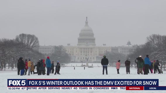 FOX 5's Winter Weather Outlook has snow lovers excited