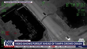 New video shows pursuit before Tampa crowd crash