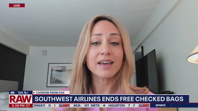 Southwest flyers fire back over airline ending free checked bag policy