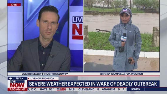 Boy dies after being swept away by floodwaters while walking to bus stop, police say