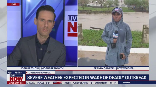 Boy dies after being swept away by floodwaters while walking to bus stop, police say