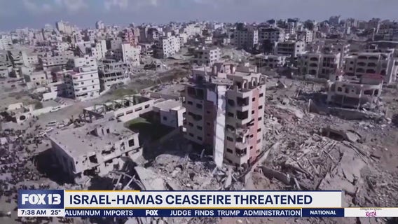 Israel-Hamas ceasefire threatened