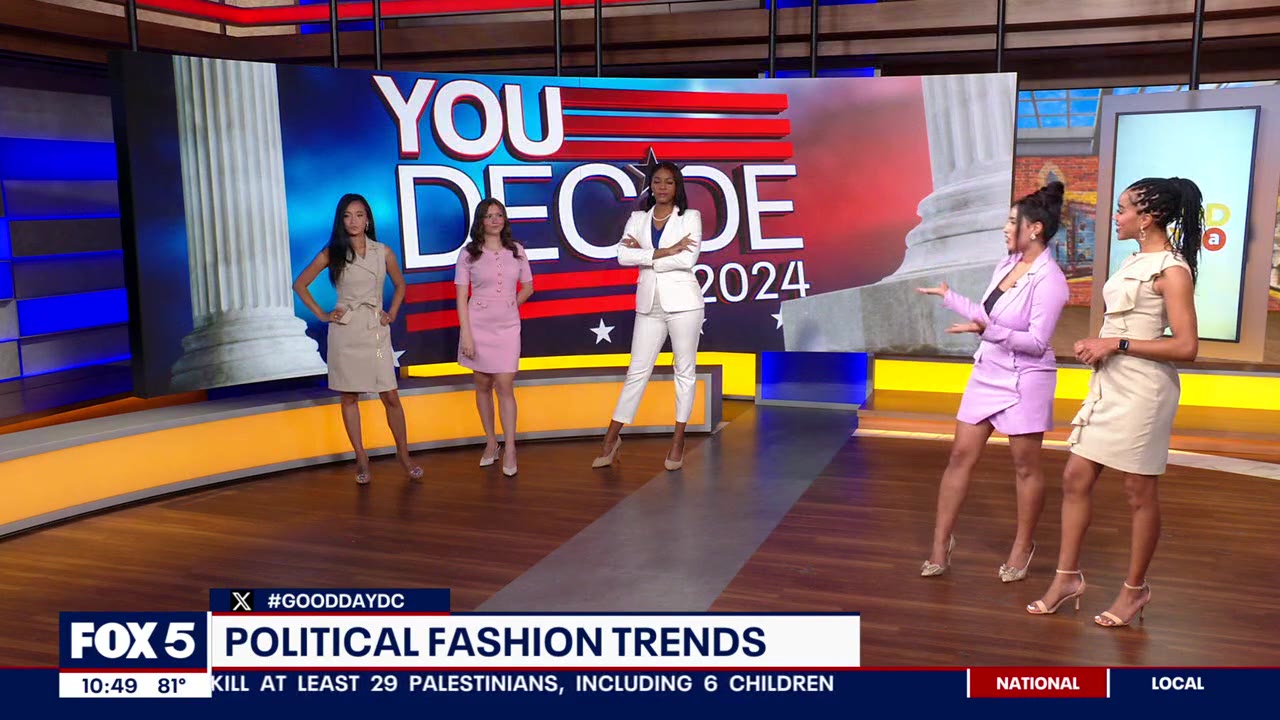 Political fashion showcase