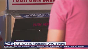 Last day to register to vote in PA