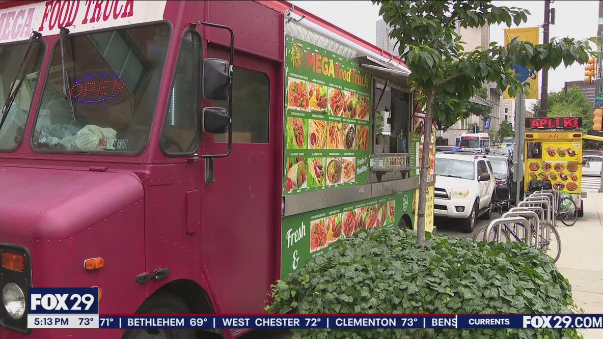Food trucks permitted to park overnight at Drexel University