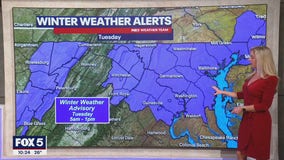 Winter Weather Advisory: Freezing rain, snow possible Tuesday