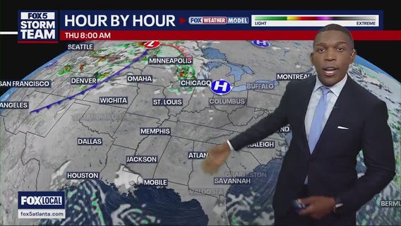 Monday afternoon forecast