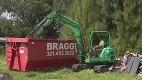 Tons of trash removed from West Melbourne property