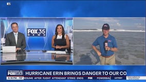 Orlando weather: Erin brings high surf, rip current risk midweek