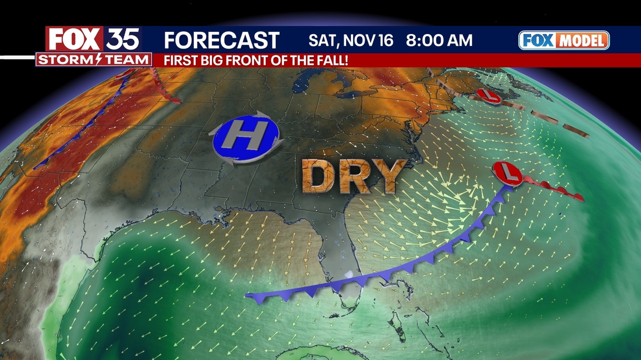 Orlando Weather Forecast Nov. 11, 2024 FOX 51 Gainesville