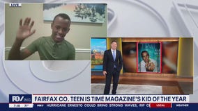 Heman Bekele chats with FOX 5 about being named TIME’s 2024 Kid of the Year!