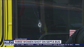 Three women shot on SEPTA bus in West Philly