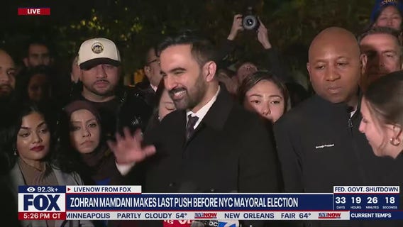 Mamdani speaks one day ahead of NYC mayoral election