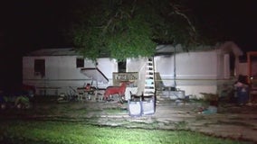 Elderly woman and baby die in mobile home fire