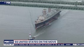 SS United States takes final journey to new home