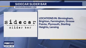 Tailgating eats with Sidecar Slider Bar