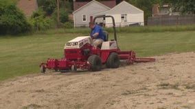 Baseball field rehabbed at CARES in Farmington Hills