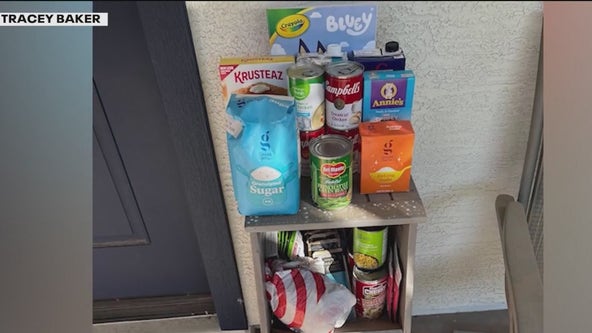 Gilbert woman starts porch pantry to help those needing food