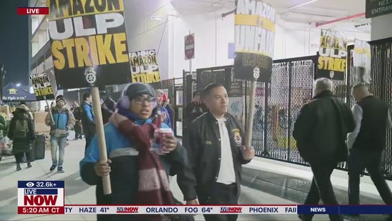 Teamsters union launches historic nationwide strike against Amazon: 'Paying the price'