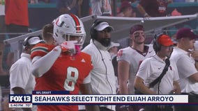 Seahawks select Miami TE Elijah Arroyo in the second round of NFL draft