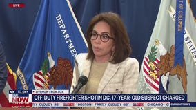 Off-duty firefighter shot in DC, suspect charged