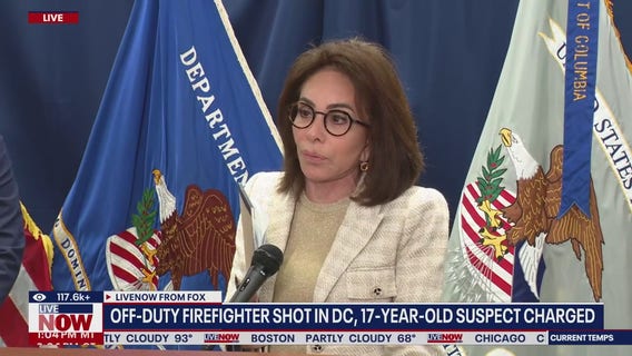 Off-duty firefighter shot in DC, suspect charged