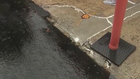 Paving error blocks Hoboken storm drains