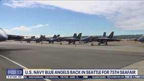 Blue Angels back in Seattle