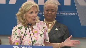 First Lady Dr. Jill Biden campaigns in Phoenix