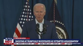 Biden addresses shooting at Trump rally