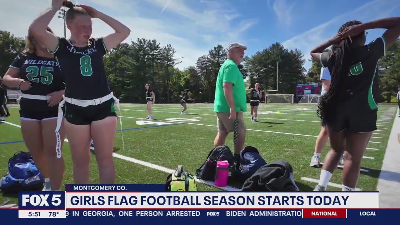 Girls Flag Football Kicks off as a Varsity Sport in Montgomery County