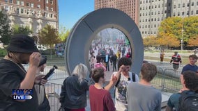 FOX 29 Live: Bill checks out the Portal in LOVE Park