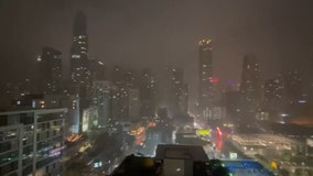 Watch: Sirens sound in Chicago amid severe weather Sunday