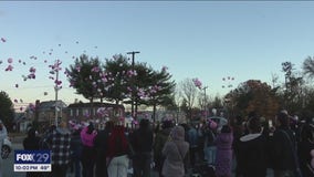 Family, friends gather in vigil for Delaware County woman murdered