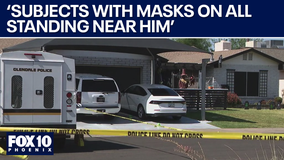 Glendale man believes masked robbers planned attack