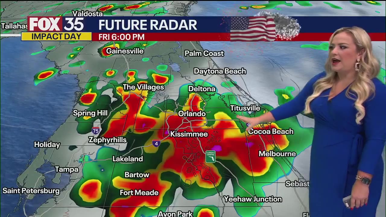 Orlando AM Weather Forecast: July 4, 2025