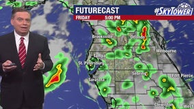 Tampa weather | shifting back to afternoon storms