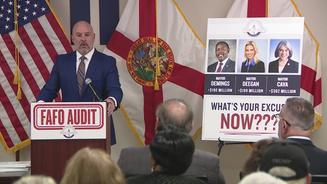Florida CFO Blaise Ingoglia praises Orlando spending | Full speech