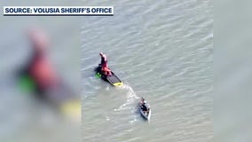 Sheriff's office helps rescue canoer after losing paddle