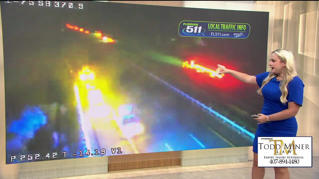 I-75 southbound lanes closed in Marion County