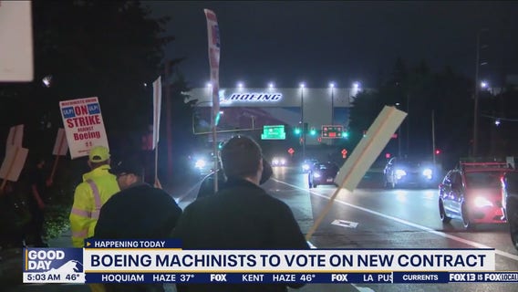 Boeing machinists to vote on new contract