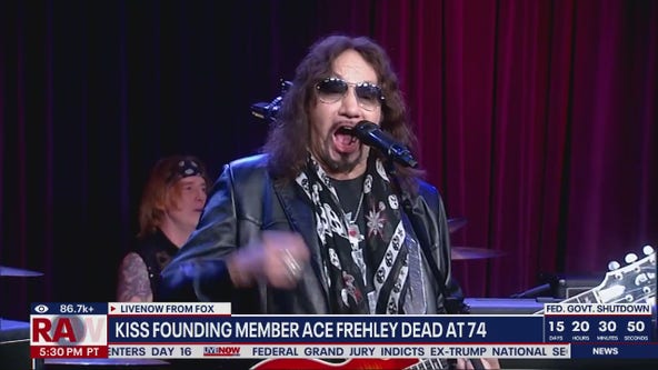 Ace Frehley, KISS guitarist and Rock and Roll Hall of Famer, dies at 74