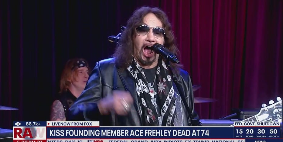 KISS guitarist Ace Frehley’s cause of death revealed