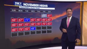 Austin weather: Chilly start to the day